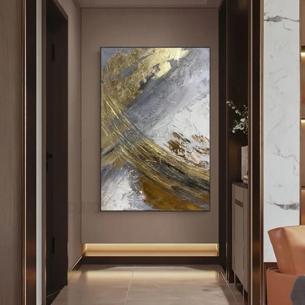 Handpaint Home Decor Pictures Abstract Acrylic Wall Canvas Art Frameless Picture Oil Painting Room Decor Murals Artwork - Image 6