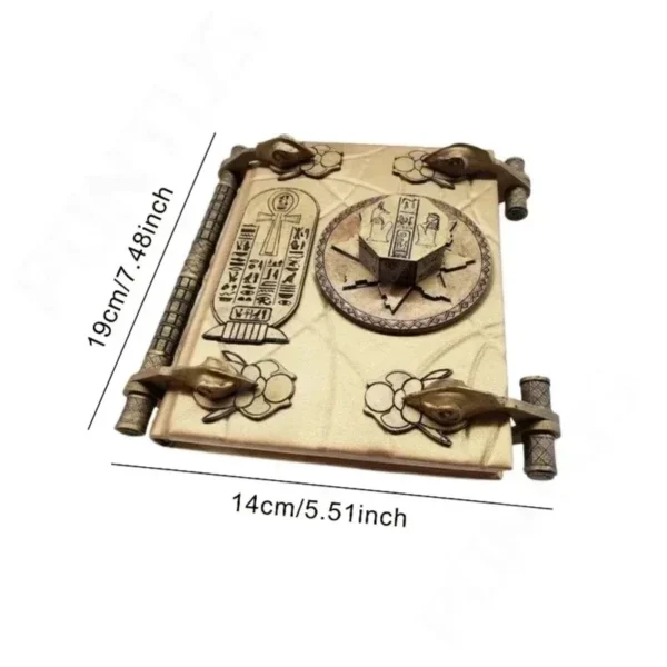 Ancient Egypt Book of The Dead Key of Hamunaptra The Mummy Home Decor Resin Crafts Ornaments Easter Decoration Prop Storage Box - Image 6