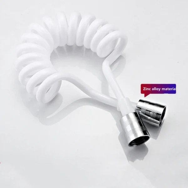 Handheld Water Toilet Bidet Sprayer Flexible Spring Shower head Hose tube Telephone Line soft Hoses bathroom Accessories - Image 3