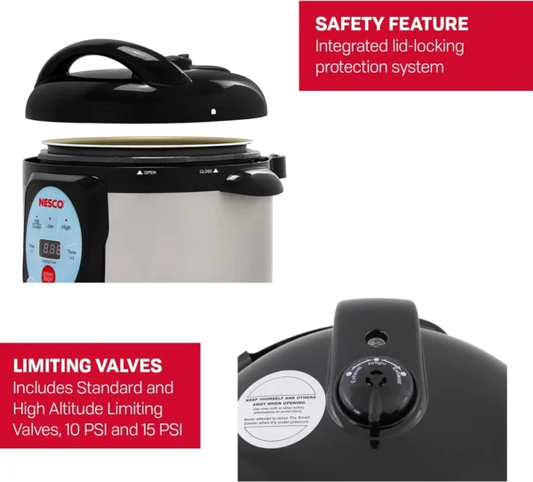 NPC-9 Smart Electric Pressure Cooker and Canner, 9.5 Quart, Stainless Steel - Image 5