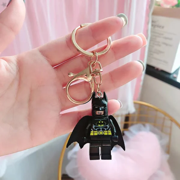 3D Fairy Bat Figure Character Keychain Y2k Animation Movie Building Block Toy Backpack Accessory Cute handmade Pendant Gifts - Image 11