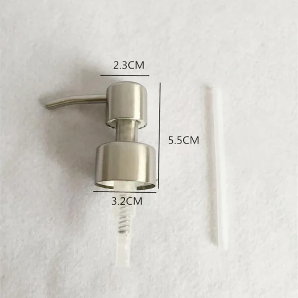 304 Stainless Steel Hand Liquid Soap Pump Dispenser Head Nozzle for Bathroom Kitchen Foam Soap Shampoo Dispenser Accessories - Image 2
