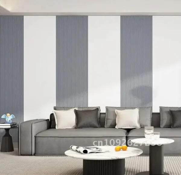 Thickened Self-adhesive Wall Sticker 3D Moisture-proof Wallpaper Kitchen Bedroom Home Decoration Refurbished White Wall Panel - Image 2