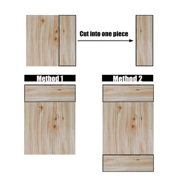 35x35cm Classics Wood Grain Self-adhesive Wallpaper Three-dimensional Waterproof and Anti Fouling Wall Sticker Room Decor Home - Image 6