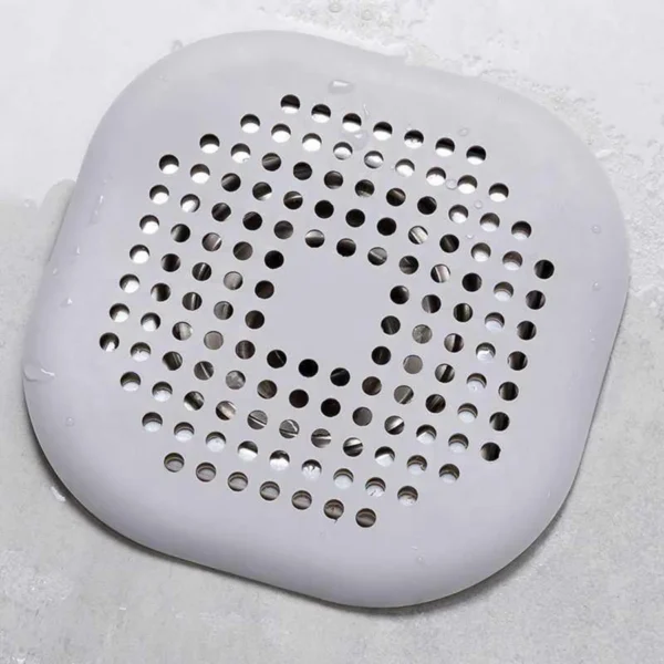Square Silicone Floor Drain Sticker Bathroom Sewer Hair Filter Drain Cover Home Bathroom Floor Drain Mat - Image 10