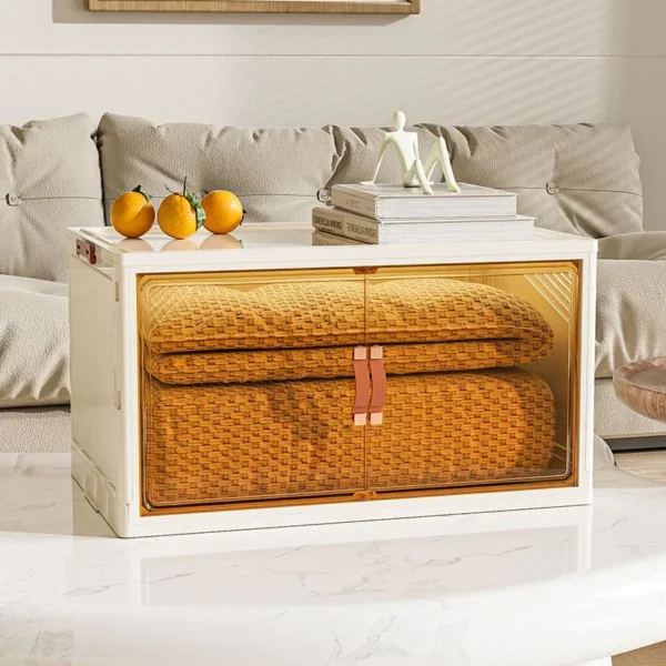 Furniture Living Room Storage Cabinet Baby Wardrobe Children'S Bedroom Foldable Floor-Standing Clothing Organizer Bin - Image 2