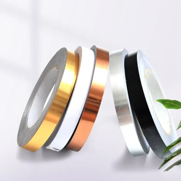 50M Gold Black Self-Adhesive Tile Stickers Tape Floor Waterproof Wall Gap Sealing Strip Tile Beauty Seam Sticker Home Decoration - Image 4