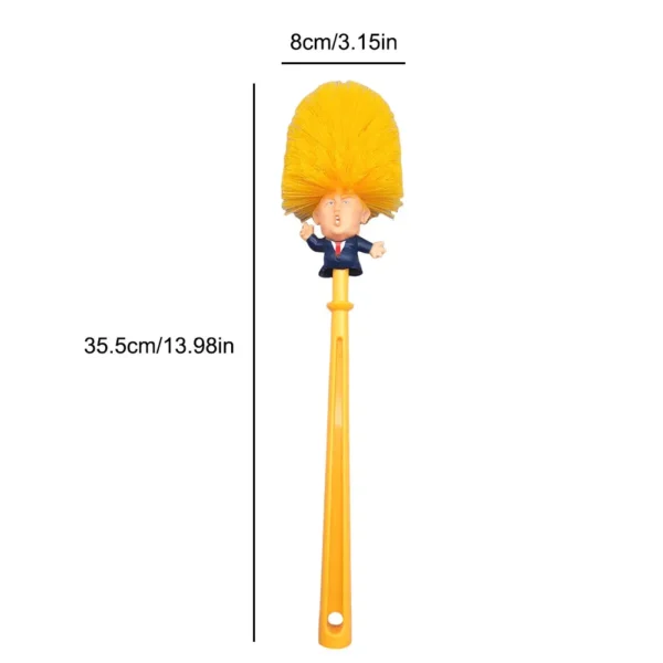 Donald Trump Bathroom Cleaning Brush Funny Trump Toilet Cleaning Brush Novelty Gifts Toilet Bowl Brush Bathroom Cleaning Tools - Image 9