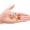 10pcs/lot 12x33mm Rotating Dog Buckle Gold Rhodium Metal Lobster Clasps Hooks For DIY Jewelry Making Key Ring Chain Accessories - Image 7