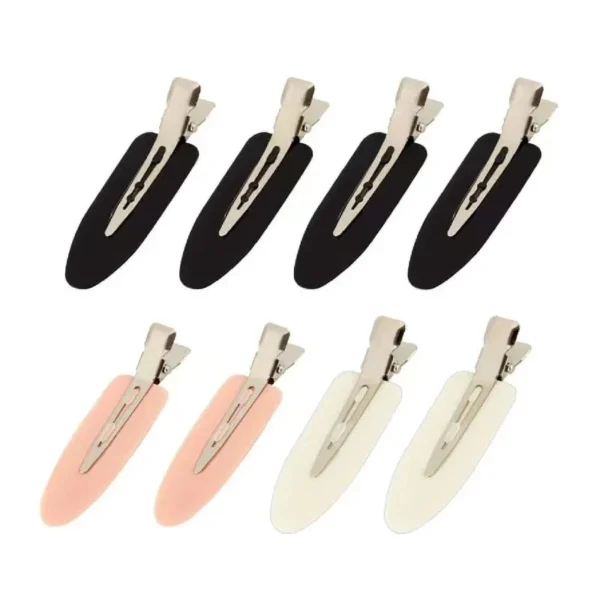 8pcs/set Women Girls No Bend Seamless Hair Clips Side Bangs Barrette Makeup Washing Face Accessories Styling Hairpins
