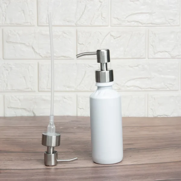 304 Stainless Steel Hand Liquid Soap Pump Dispenser Head Nozzle for Bathroom Kitchen Foam Soap Shampoo Dispenser Accessories - Image 8