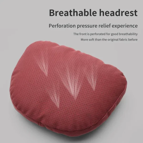 Top Quality Car Headrest Neck Support Seat Soft Neck Pillow Breathable For Maybach S Class Design Universal Protector Neck - Image 11