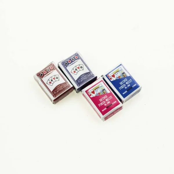 Mini Cute 1:12 Dollhouse Miniatures Poker Home Decoration Poker Cards Playing Game for Doll Kawaii Accessories - Image 15