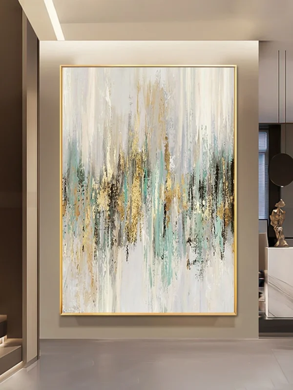 Handpaint Home Decor Pictures Abstract Acrylic Wall Canvas Art Frameless Picture Oil Painting Room Decor Murals Artwork - Image 4