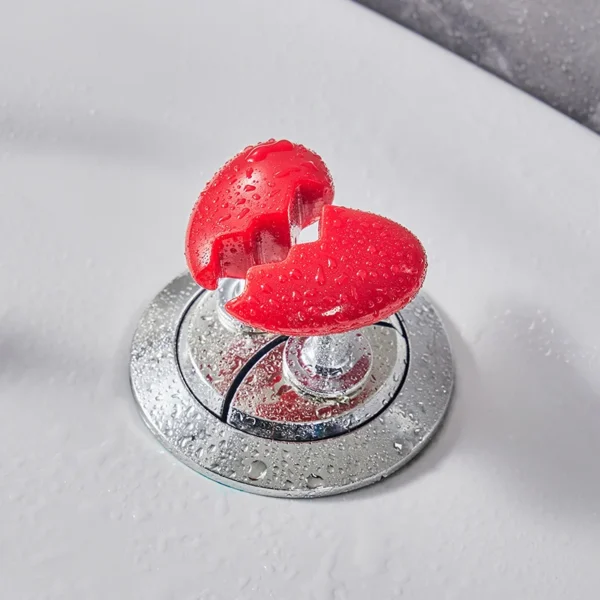 Toilet Press Button Kawaii Handle Heart Shaped Toilet Press for Bathroom Water Tank Buttons Bath Room Decor Accessories 변기손잡이 - Image 10