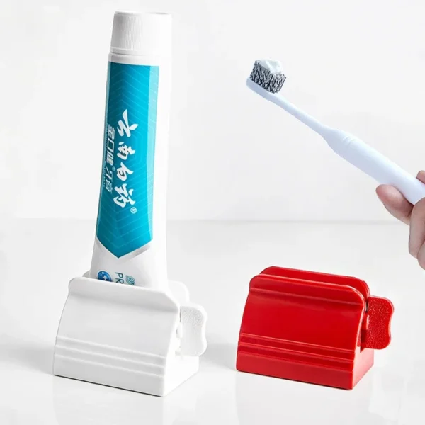 1pcs Toothpaste Squeezer Tooth Paste Holder Care Bathroom Tools Tube Cosmetics Press Facial Cleanser Rolling Squeezing Dispenser - Image 2