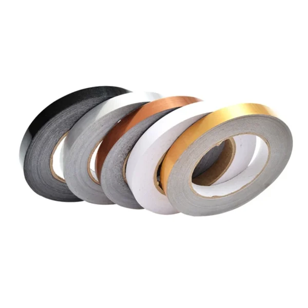 50M Gold Black Self-Adhesive Tile Stickers Tape Floor Waterproof Wall Gap Sealing Strip Tile Beauty Seam Sticker Home Decoration - Image 2