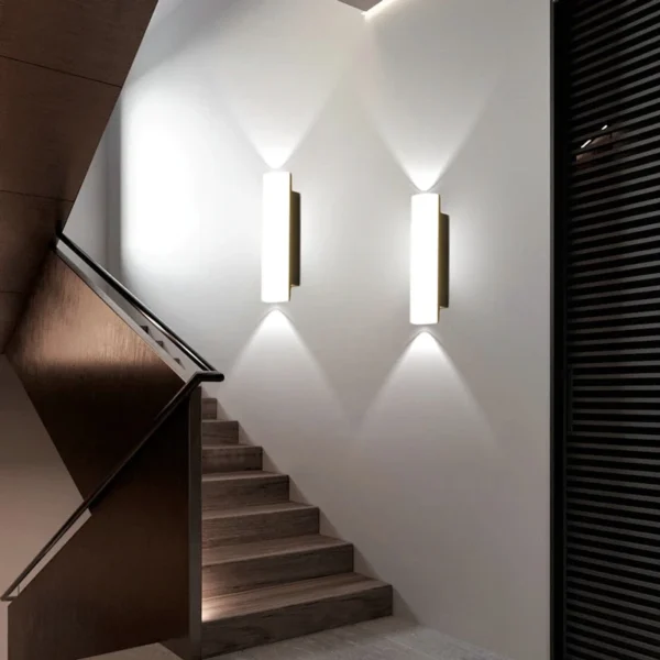 Outdoor Wall Lamp Led Waterproof Wall Lighting Street Courtyard Veranda Lamp Luminaire Home Facade Decor Exterior Wall Garden - Image 2
