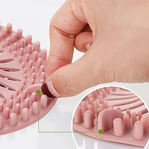 Sewer filter hair floor drain bathroom anti hair kitchen toilet bathroom cover magic tool sink anti clogging - Image 11