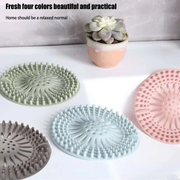 Sewer filter hair floor drain bathroom anti hair kitchen toilet bathroom cover magic tool sink anti clogging - Image 4