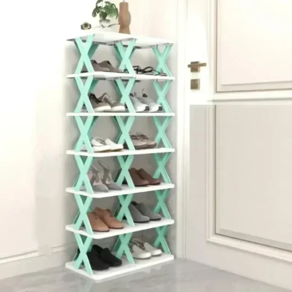 New Shoes Racks Storage Organizer Detachable Shoe Racks Saves Family Household Rack Multi Layer Simple Shoes Shelf Color Cabinet - Image 3