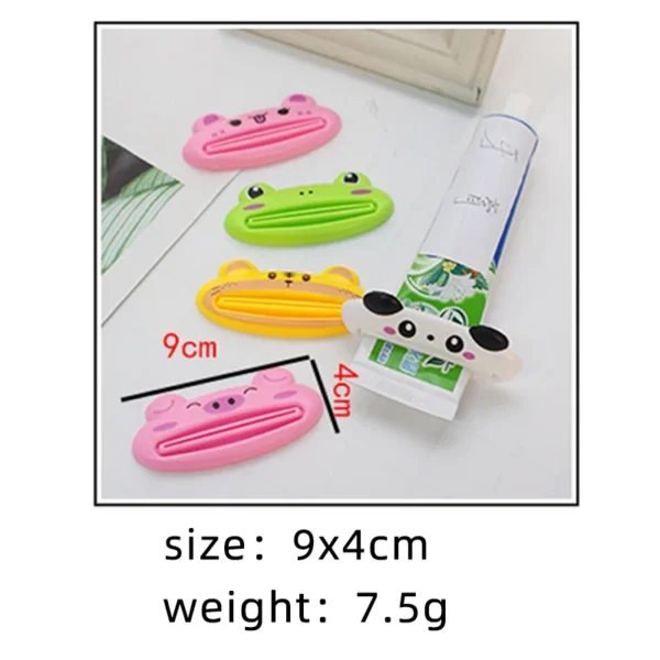 Toothpaste Squeezer Creative Cartoon Animal Shaped Facial Cleanser Squeezer Kitchen Household Lazy Creative Little Tools - Image 10