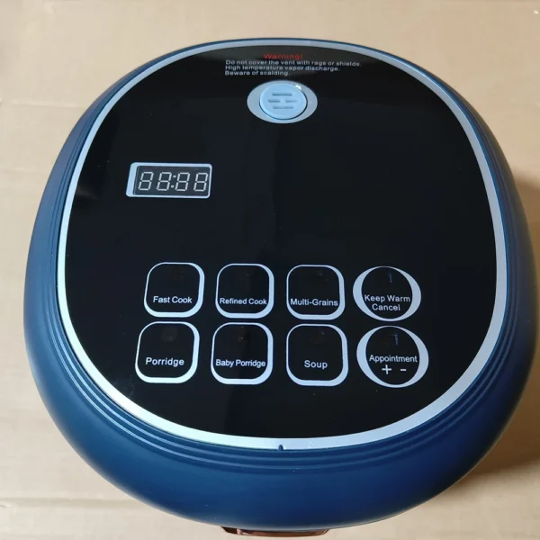 12V 24V 110V 220V 2L four voltage car home rice cooker van car rice cooker for travel global voltage use - Image 3