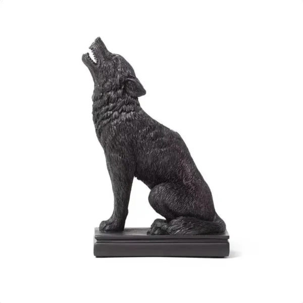 New Halloween Home Decor Gothic Candlestick Black Cat Home Decoration Resin Ornament Desk Crafts Home Decoration Accessories - Image 2