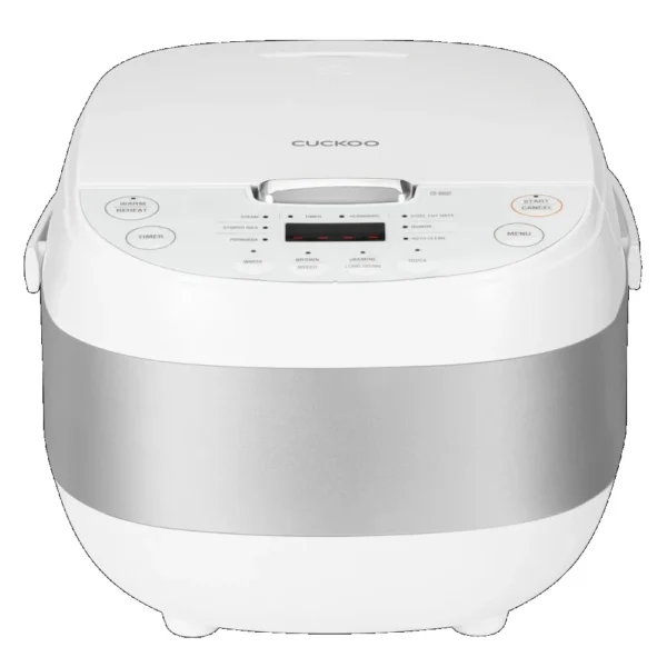 2024 CUCKOO CR-0605F 6-Cup(Uncooked)/12-Cup (Cooked) Micom Rice Cooker with Nonstick Inner Pot,13 Menu Options,LCD Display