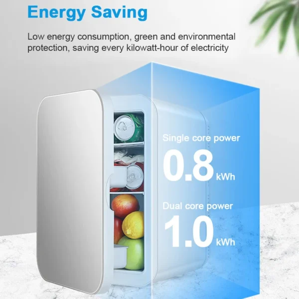 Mini Fridge Refrigerator Beauty Cooler Warmer Refrigerators Constant Temperature Skincare Preservation for Home CAR 20L/220V EU - Image 5