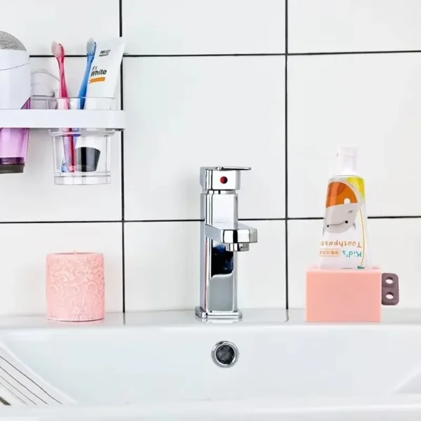 Toothpaste Squeezer, Rolling Tube Toothpaste Squeezer with Frosted Handles Toothpaste Holder Stand Bathroom Organizer - Image 8