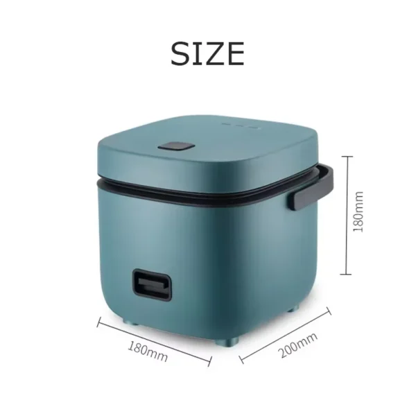 Dormitory small rice cooker household mini rice cooker smart steaming 1-2 people kitchen old-fashioned appliances - Image 2
