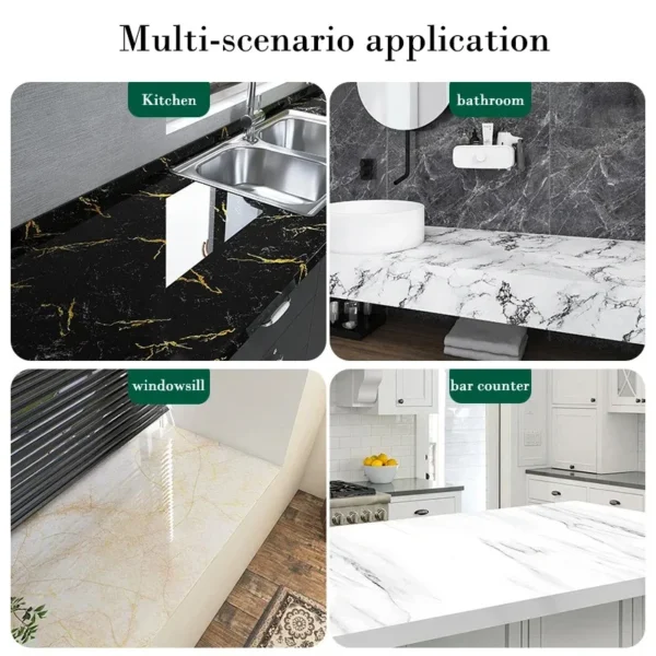 Adhesive Paper for Wall Papers Home Decor Wallpaper Sheet Self-adhesive Paper Furniture Waterproof Wall Stickers Sticker Room - Image 5